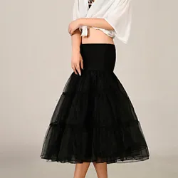 Skirt Length：66cm. Material: polyester, Chinlon. Steel Ring Layer: NO BONE. Color: 6 colors to choice. Size:L,...