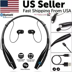 🎧【Neckband Design】 This Bluetooth headset conforms to the ergonomic neckband design, which is more comfortable...