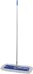 The flat mop head is made with cotton blends fiber for optimal dust removal. Rotating design makes it easier to clean...