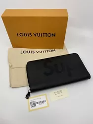Wonderful condition Louis Vuitton X Supreme Zippy Wallet. I’ve owned this since new, I only used it to store my extra...