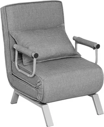5-Position recliner full padded lounger couch bed.