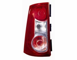 Dacia Logan MCV-SW avec deux portes de 11/2008 à 01/2013. Feu arrière sans porte-lampe. Version pour modèles SW avec...