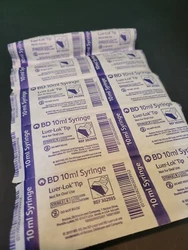 Luer-Lok Tip Syringe 10 mL - Pack of 5.
