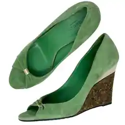 Barely worn. Just the cutest wedges you can ever hope to find! Color may vary by screen. Sizes vary between designers....