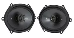 ESC68 6x8” Coaxial Speakers are the perfect drop-in upgrade driver set for front doors or back doors and most factory...