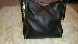 Michael Kors Miranda Zipper Handbag Black. Condition is Pre-owned. Shipped with USPS Priority Mail. Makeup stains on...