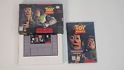 Please view the picture to see the light defects this item has.  Disneys Toy Story Super Nintendo Entertainment System...