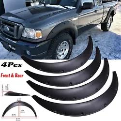 4 x Fender Flare. -Made of high quality PP plastic, flexible and resistant to corrosion, harder and more durable. Punch...