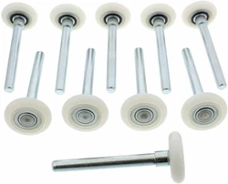 12×Nylon Garage Door Rollers. The 13- ball bearing results in a quieter and smoother opening and closing of your...