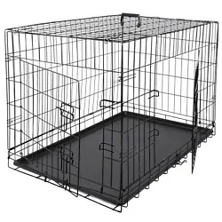 This Pet Cage is the perfect solution to make your pet feel more secure and confident. The cage can bear 20kg / 44lbs...