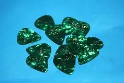 These are green moto. These are standard 351 size picks made of premium celluloid.