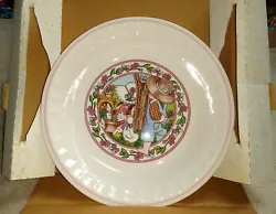 VTG Watkins 1989 Spring Brunch Ham Cheese Pie Plate With Recipe Country Kids . Condition is New Old stock. Shipped with...
