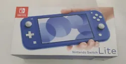 Nintendo Switch Lite HDH-001 Console Portable - 32Gо - Bleu.  La console est neuve avec son ticket de caisse. (Achat...