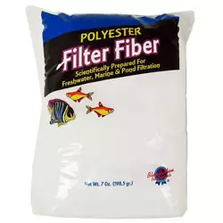 Blue Ribbon 100% Polyester Filter Floss 7ozBlue Ribbon 100% Polyester Filter Floss 7oz. Soft, fine 100% polyester...