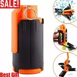 √Usage:Unscrew the rear cap, put Nerf Rival foam bullet in, pluck the pin and throw it out just like a grenade....