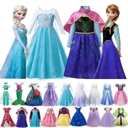 Cosplay Disney Princess Dress. Every girl deserves to live their Princess dreams. Built-in Bra. Kids Princess Dress....