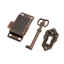Suitable for drawers, wardrobe and any place you want locked. Turn the key switch is divided into left and right, easy...