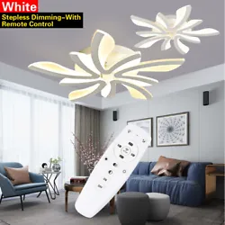 Irradiation Area:10-15㎡. Modern Chandelier Led Ceiling Light Pendant Lamp Fixture Living Room 40w. This Is a New Led...