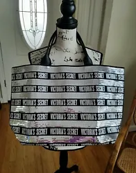 New Victorias Secret Sequin Tote. Condition is New with tags. Comes with a small sequined wristlet. Shipped with USPS...