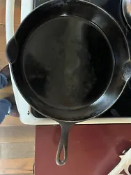 Griswold cast iron 12 skillet. The skillet has been used, but is in very good condition. No cracks or issues with pan....