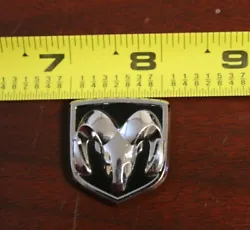 Dodge Steering Wheel Airbag Emblem. will need to glue it down to your airbag, the 3 tabs on the back are broken.