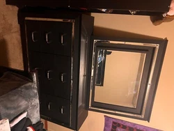 Black queen size bedroom set, GREAT condition; new I origally paid $3,000 for it on way fair. Asking for $2,500 because...