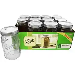 These classic clear glass jars have preserved literally tons of fruits and vegetables over the past 125 years. Wide...