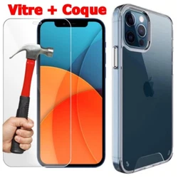 PROTECTION VERRE TREMP É. PROTECTION VERRE TREMP É + COQUE ÉTUI HOUSSE TRANSPARENTE. iphone 13 / 13 PRO / 13 PRO MAX...