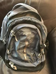 Jansport Airlift  H20 Hiking Backpack Wrap Around Strappy Buckles Gray- 
