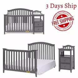 Cama Cunas Para Bebes Features. Make the most of your babys nursery with the Royal Convertible Crib and Changer! Buy...