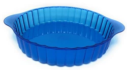 Tupperwave flat baking mold is perfect for cheesecake, flan and much more. Fluted Pie Plate is textured inside to make...