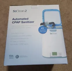 SoClean 2 Automated CPAP Sanitizer with original box and literature.  In like new condition.   Any questions, please...