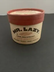 VINTAGE MR LAZY CLEANS SEALS PROTECTS CARS BOATS VANS TRAILERS NOS NEW. Contains all original contents. Shipping is to...