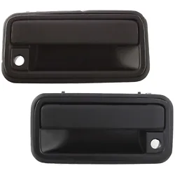 Premium black finish matches your original exterior door handle. 94-97 C1500 Base For Models Without 15000 Lb. 99 K1500...