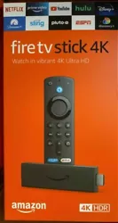 Amazon E9L29Y Fire Stick 4K HD Digital - Black.