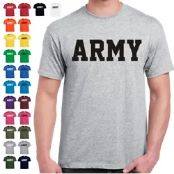 US ARMY PT T-Shirt. Length 28