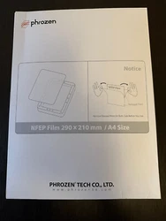 Feuille nFep pour imprimante 3D résine.