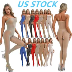 Crotchless and Regular type for your choice. Set Include : 1x Bodysuit. See-through bodysuit perfectly highlights your...