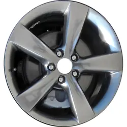 This wheel fits on2013, 2014, 2015 and 2016 Dodge Dart models. Color: Dark Hyper Silver. Size: 18