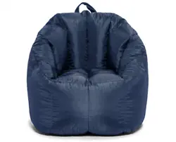The cover is not removable or weatherproof but may be spot cleaned as needed. This sleek and supportive bean bag chair...