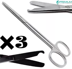 Littauer Stitch Scissors are primarily used for suture removal. These scissors have a small hook shaped tip on one...