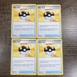 4x Pokemon TCG Ultra Ball 146/159 Crown Zenith Uncommon NM/M Playset. Shipping Monday-Friday next day after payment