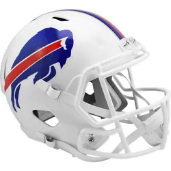 BUFFALO BILLS RIDDELL SPEED NFL FULL SIZE REPLICA FOOTBALL HELMET. Now you can bring a piece of the game home!.