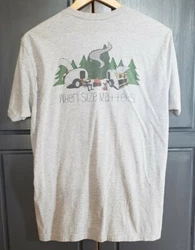 TearDrop Camper RV T Shirt Camping Van Life Size Matters. **NOTE Tiny pinhole size hole as shown. Measurements:length...