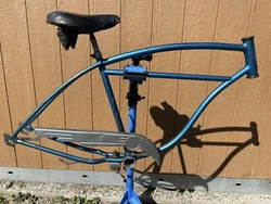 Vintage Schwinn Mens Straightbar Bicycle Frame 26”. See pics closely. Has some scratches but not cracks or rust....