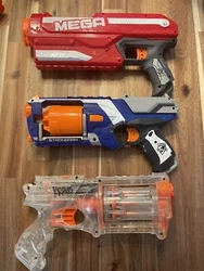 The writing does not affect the functionality of the guns and all guns work as they should. We are not experts but will...