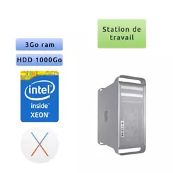 Occasion - Apple Mac Pro Xeon 2.8Ghz A1289 (EMC 2314-2) - MACPRO5.1 - Station de Travail. Modèle : Mac Pro A1289 (EMC...