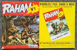 Tirage en fac-similé du premier album de Rahan, publié aux Editions Vaillant en 1972. Dos carré. Retirage sans la...