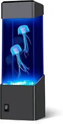 The jellyfish lava lamp reproduces the colorful tranquility of the aquarium, and saves the trouble of actually raising...
