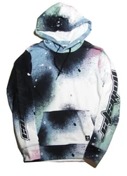 Unbelievably soft terry lined and comfortable, this lightweight fleece hoodie features bold graphics at the left sleeve...